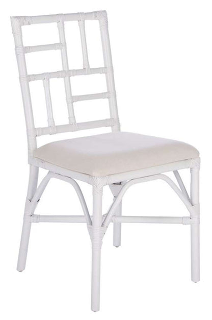 Safavieh - Christine Accent Chair W/ C - White - White  (Set of 2) - ACH6507A-SET2 veiw 2