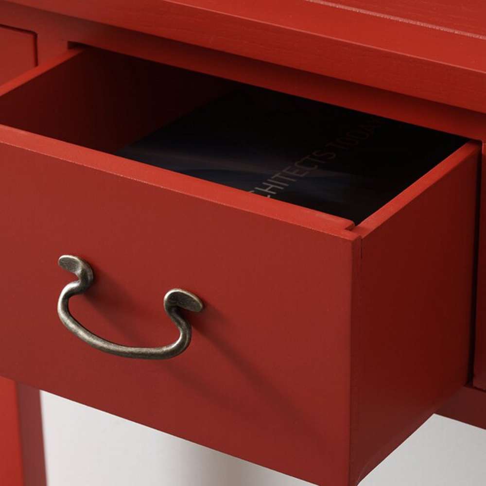 Safavieh - Cindy Console - Red - AMH6568F veiw 2