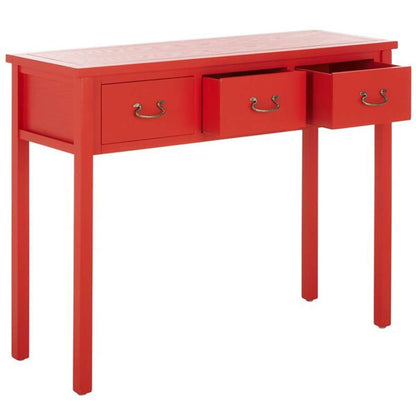 Safavieh - Cindy Console - Red - AMH6568F veiw 4