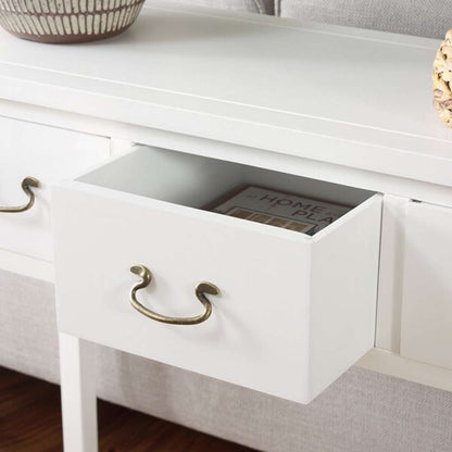 Safavieh - Cindy Console - White - AMH6568C veiw 2