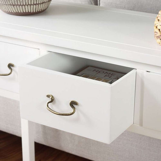 Safavieh - Cindy Console - White - AMH6568C veiw 2