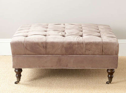 Safavieh - Clark Cocktail Ottoman - Mushroom - MCR4654E veiw 2