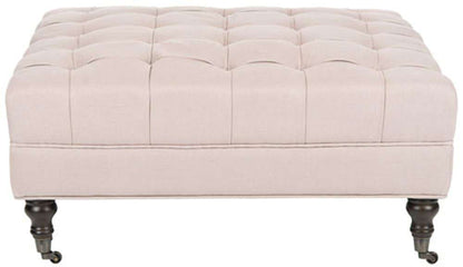 Safavieh - Clark Cocktail Ottoman - Taupe - MCR4654C veiw 1