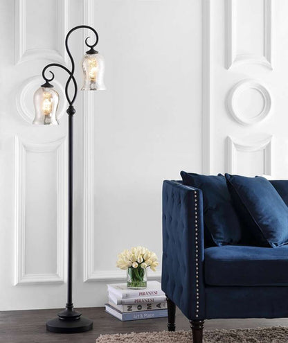 Safavieh - Claudia Floor Lamp - Black - FLL4058A veiw 2