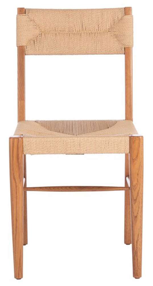 Safavieh - Couture - Cody Rattan Dining Chair - Natural  (Set of 2) - SFV4104B-SET2 veiw 1