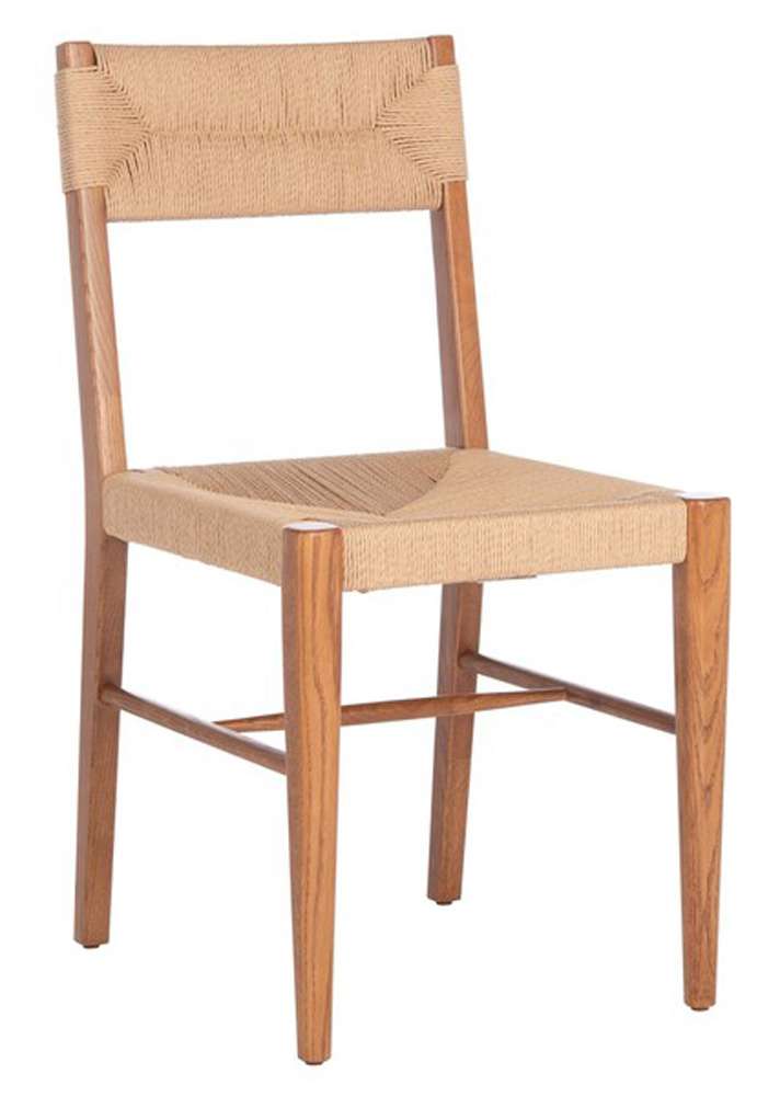 Safavieh - Couture - Cody Rattan Dining Chair - Natural  (Set of 2) - SFV4104B-SET2 veiw 3