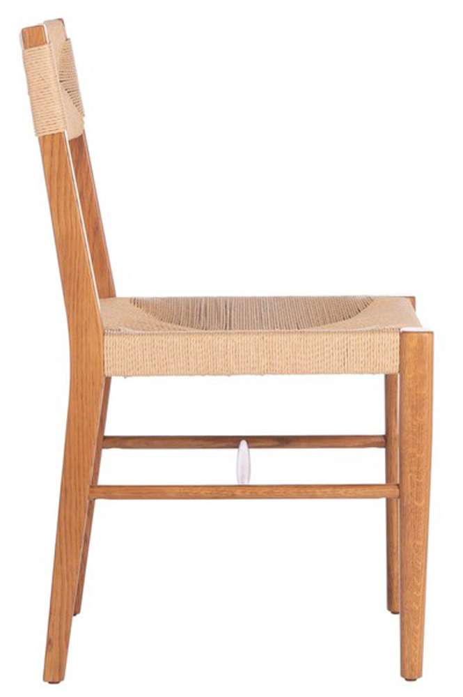Safavieh - Couture - Cody Rattan Dining Chair - Natural  (Set of 2) - SFV4104B-SET2 veiw 4