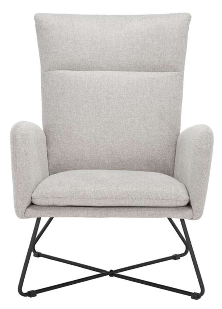 Safavieh - Coleman Arm Chair - Light Grey - ACH5106A veiw 1