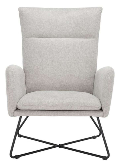 Safavieh - Coleman Arm Chair - Light Grey - ACH5106A veiw 1