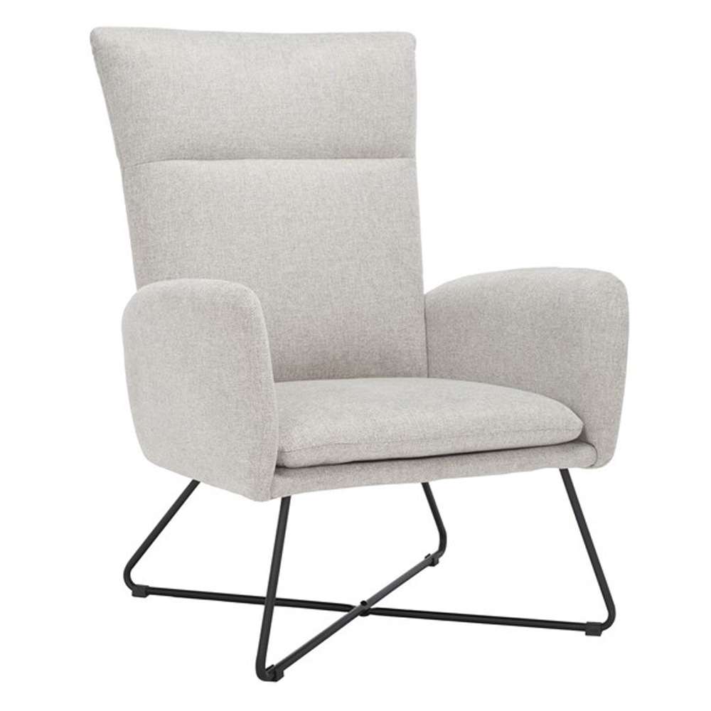 Safavieh - Coleman Arm Chair - Light Grey - ACH5106A veiw 3