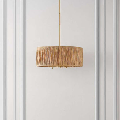 Safavieh - Colessa 5 Lt 24in Pendant - Natural - Gold - PND4187A veiw 1