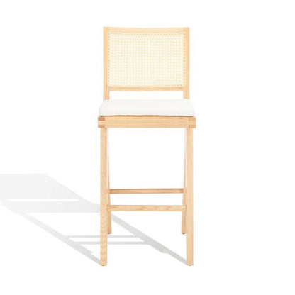 Safavieh - Couture - Colette Rattan Barstool - Natural - SFV4134B veiw 2