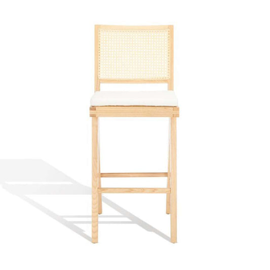 Safavieh - Couture - Colette Rattan Barstool - Natural - SFV4134B veiw 2