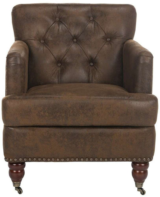 Safavieh - Colin Chair - Brown - HUD8212B veiw 1
