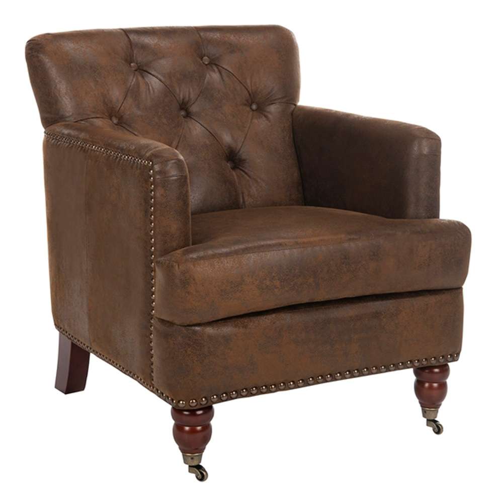 Safavieh - Colin Chair - Brown - HUD8212B veiw 3