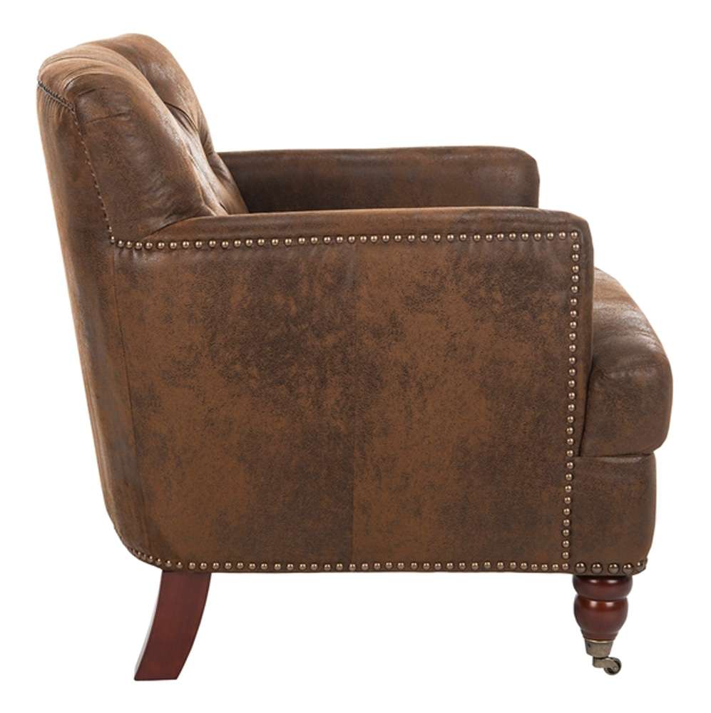 Safavieh - Colin Chair - Brown - HUD8212B veiw 4