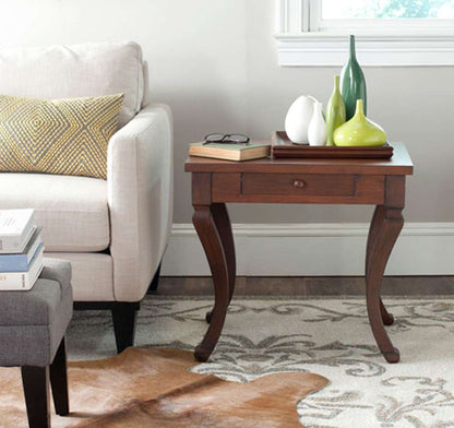 Safavieh - Colman Side Table - Brown - AMH1510A veiw 2