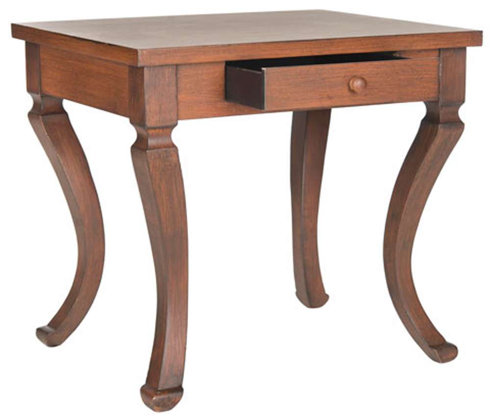 Safavieh - Colman Side Table - Brown - AMH1510A veiw 3