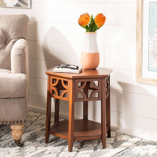 Safavieh - Connor End Table - Brown - AMH4602A veiw 2