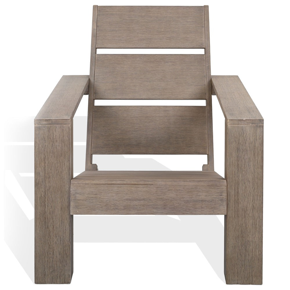 Safavieh - Coral Eucalyptus Adirondack Chair / Grey - CPT1063A view 1