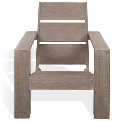 Safavieh - Coral Eucalyptus Adirondack Chair / Grey - CPT1063A view 1