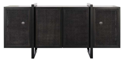 Safavieh - Couture - Cordelia Rattan Sideboard - Black - SFV4108A veiw 1