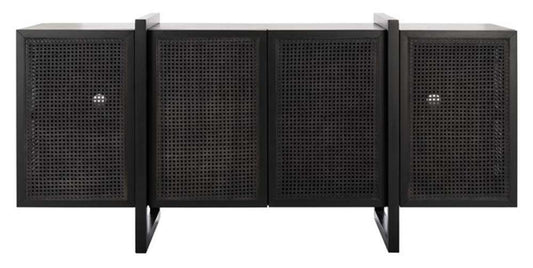 Safavieh - Couture - Cordelia Rattan Sideboard - Black - SFV4108A veiw 1