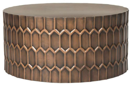 Safavieh - Corey Coffee Table - Antique Copper - FOX3237A veiw 1