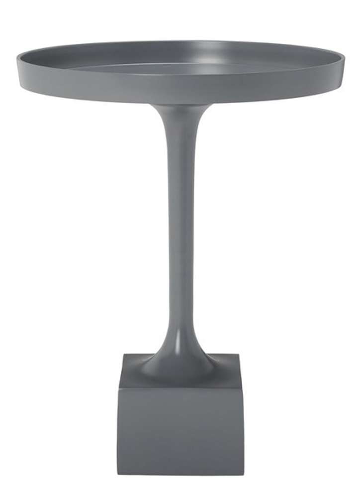 Safavieh - Corvus Round Side Table - Dark Grey - FOX5519B veiw 1