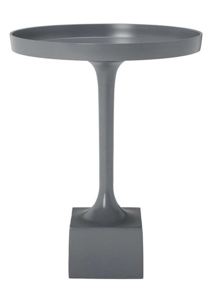 Safavieh - Corvus Round Side Table - Dark Grey - FOX5519B veiw 1