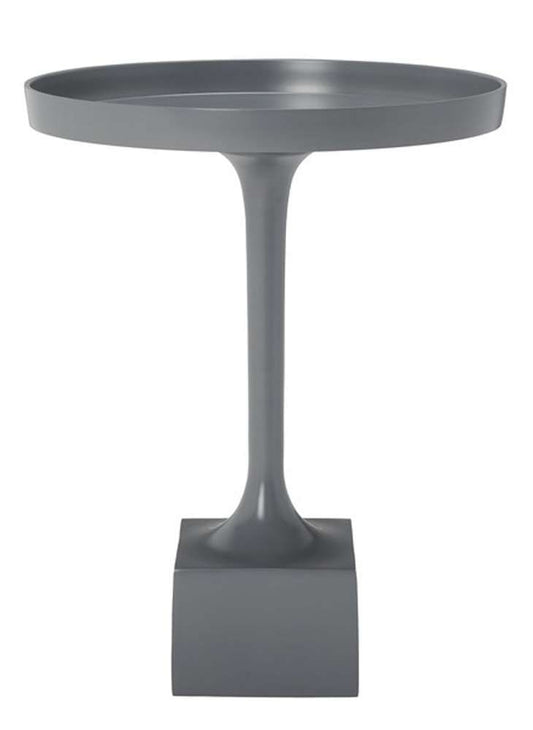 Safavieh - Corvus Round Side Table - Dark Grey - FOX5519B veiw 1