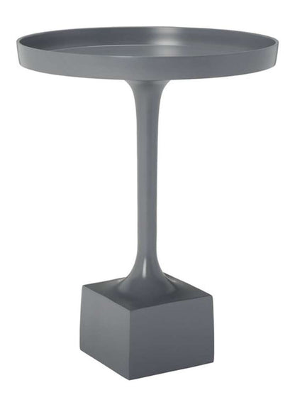 Safavieh - Corvus Round Side Table - Dark Grey - FOX5519B veiw 3