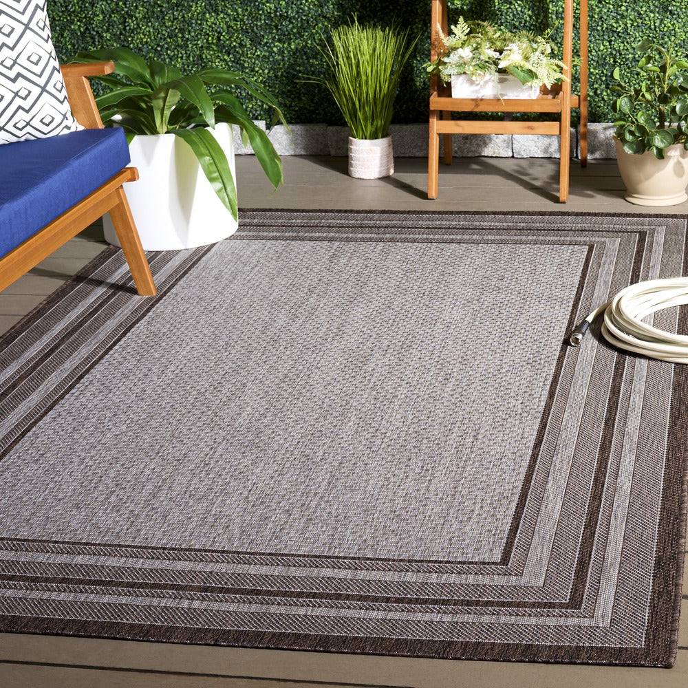 Safavieh - Courtyard 8475-36312 Grey / Brown - 6.7" X 9.6" - CY8475-36312-6 view 2