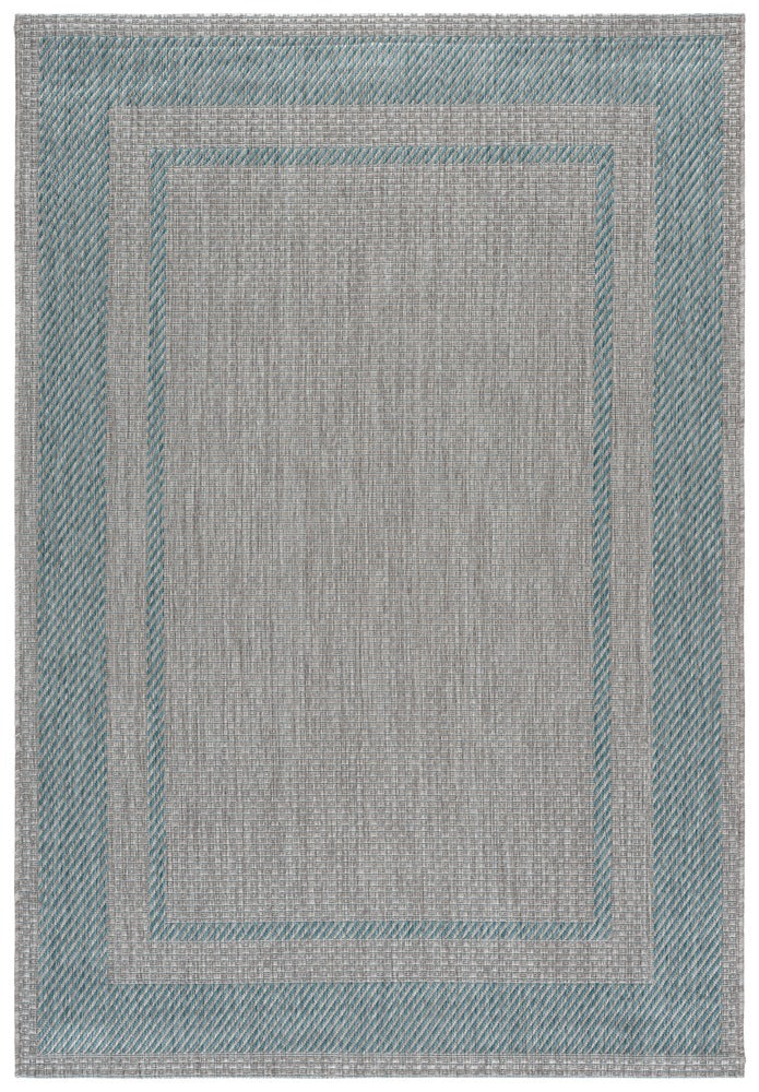 Safavieh - Courtyard 8477-39112 Green / Aqua - 6.7