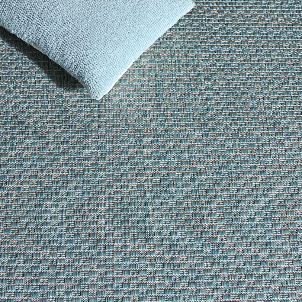 Safavieh - Courtyard 8477-39121 Aqua / Grey - 5.3" X 7.7" - CY8477-39121-5 view 3