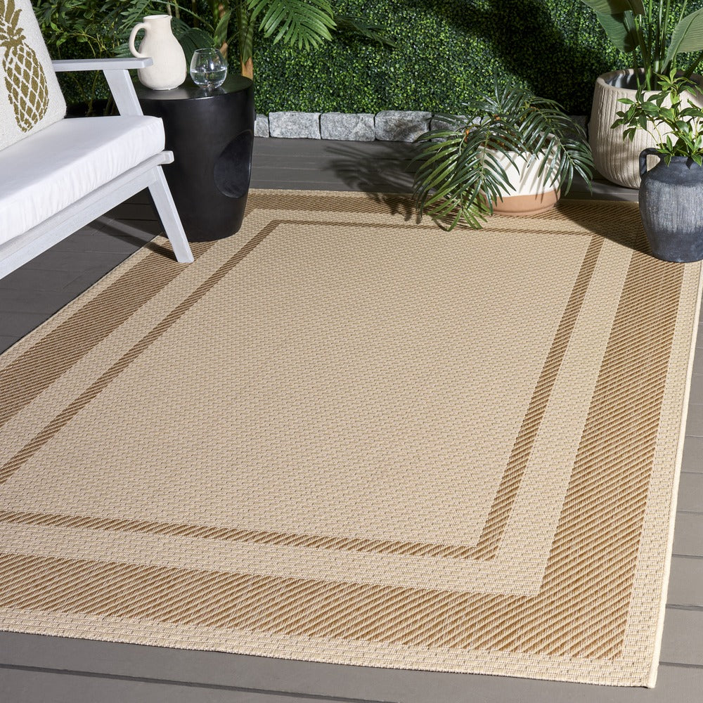 Safavieh - Courtyard 8477-39312 Beige / Dark Beige - 9" X 12" - CY8477-39312-9 view 2