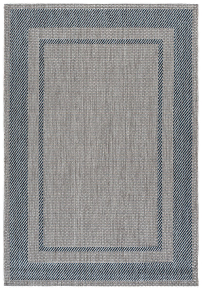 Safavieh - Courtyard 8477-40012 Grey / Navy - 6" X 8" - CY8477-40012-68 view 1