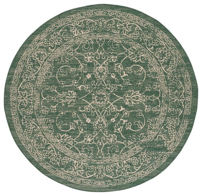Safavieh - Courtyard Cy6680-32221 D. Green Beige - 4" X 4" - CY6680-32221-4R view 1
