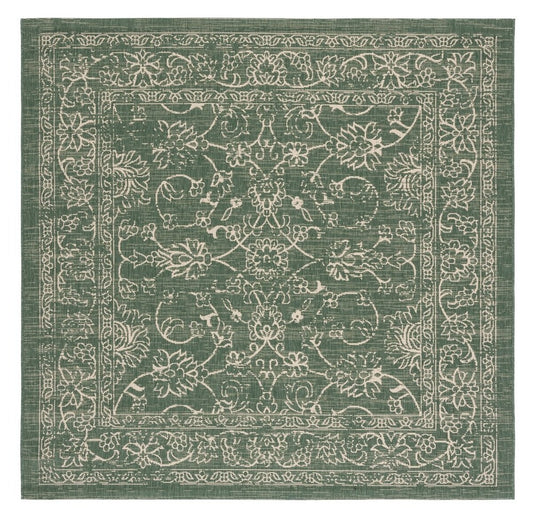 Safavieh - Courtyard Cy6680-32221 D. Green Beige - 4" X 4" - CY6680-32221-4SQ view 1