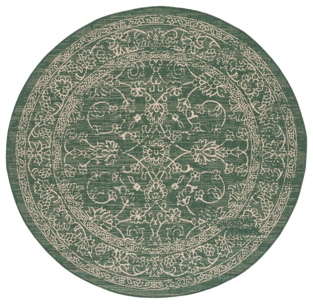 Safavieh - Courtyard Cy6680-32221 D. Green Beige - 7.10" X 7.10" - CY6680-32221-8R view 1