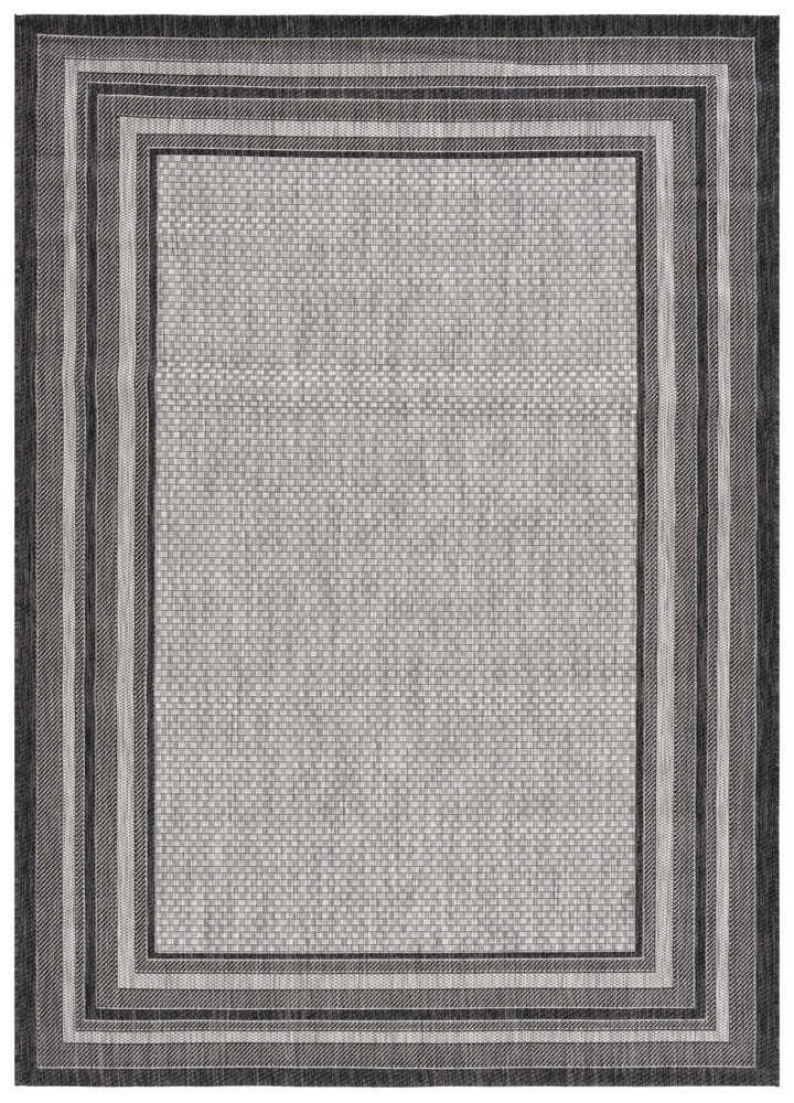 Safavieh - Courtyard Cy8475-37612 Light Grey / Black - 2.3