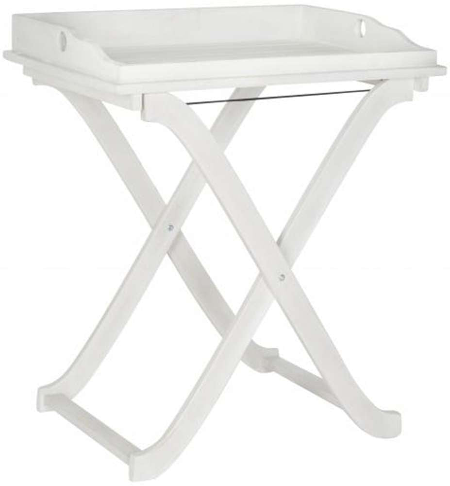 Safavieh - Covina Tray Table - Antique White - PAT6716C veiw 2