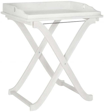 Safavieh - Covina Tray Table - Antique White - PAT6716C veiw 2