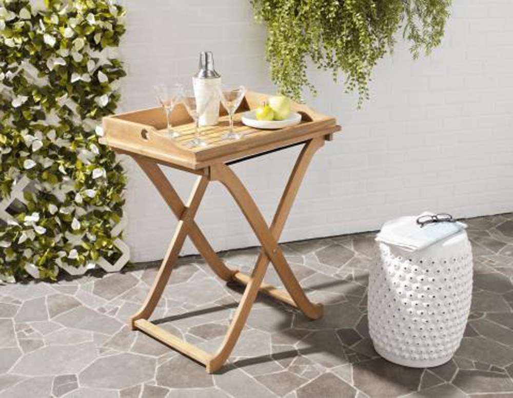 Safavieh - Covina Tray Table - Natural - PAT6716A veiw 2