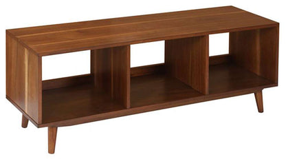 Safavieh - Cricket Open Shelf Media Stand - Natural Acacia - MED5002A veiw 3