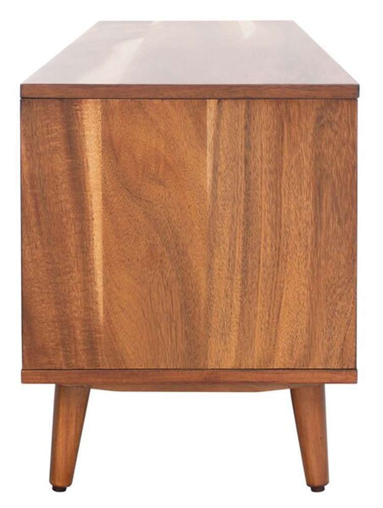 Safavieh - Cricket Open Shelf Media Stand - Natural Acacia - MED5002A veiw 4