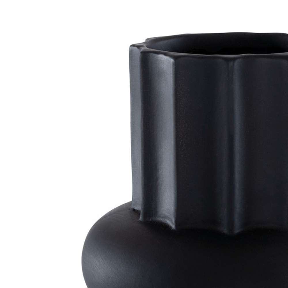 Safavieh - Croix Ceramic Vase - Antique Black  (Set of 2) - RDC4020B-SET2 veiw 2