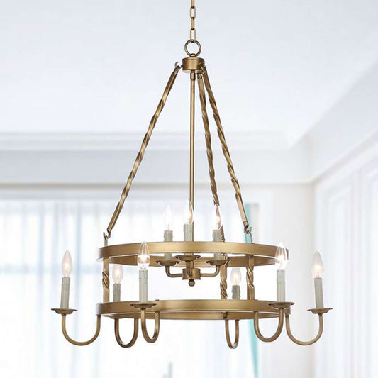 Safavieh - Crowley Chandelier - Brass - LIT4385A veiw 1