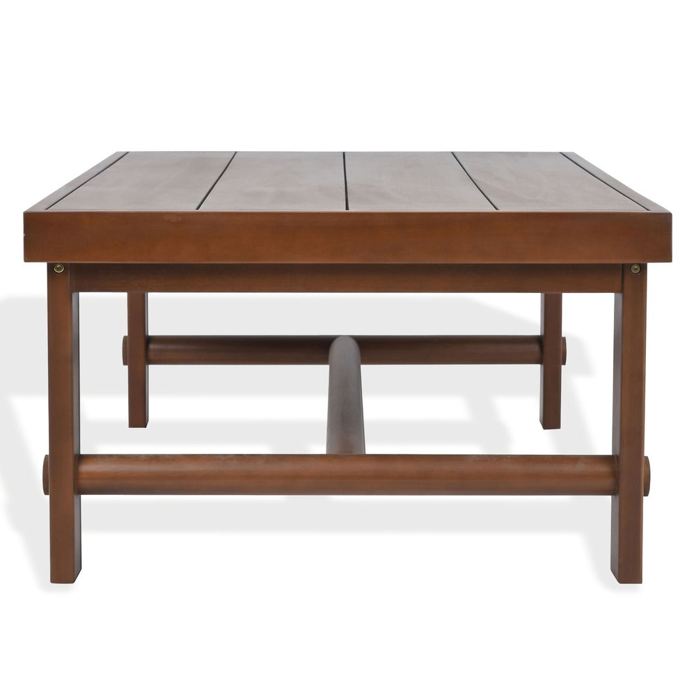 Safavieh - Cruise Eucalyptus Wood Coffee Table / Walnut - CPT1075A view 2