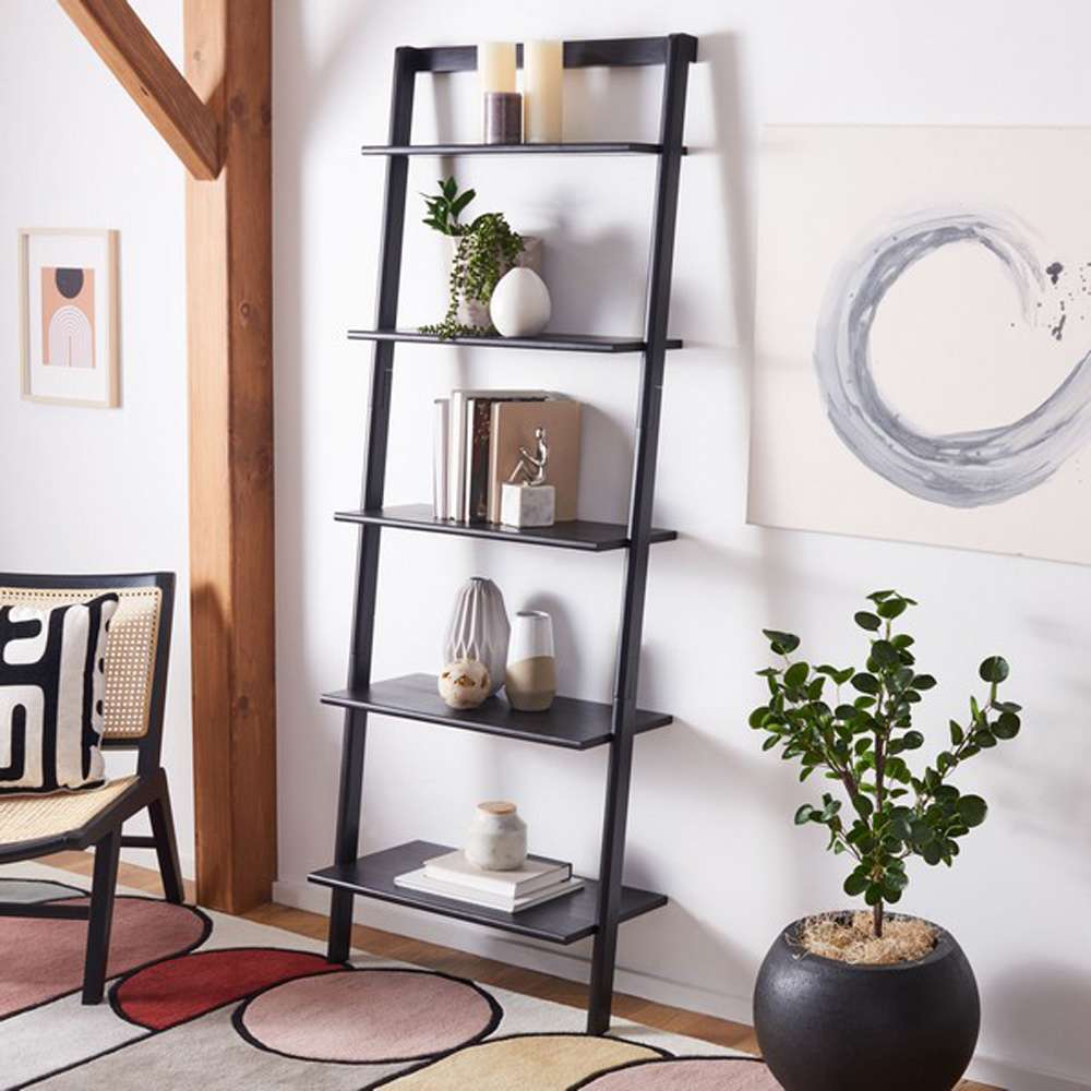 Safavieh - Cullyn 5 Tier Leaning Etagere - Black - ETG9401D veiw 2